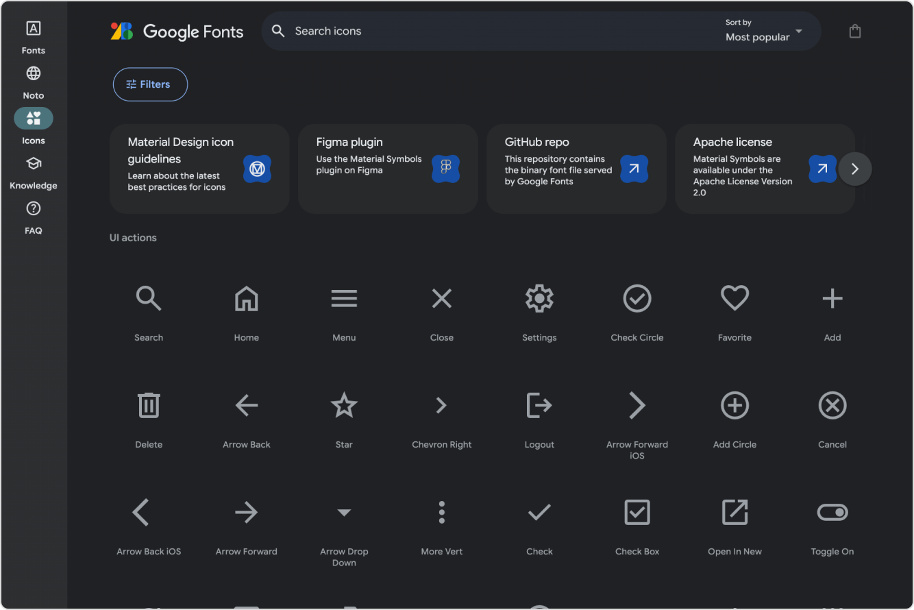 Material Symbols